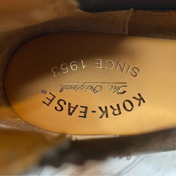 New! Kork Ease Kit Gray Leather Chelsea Bootie 6M - Picture 12 of 14